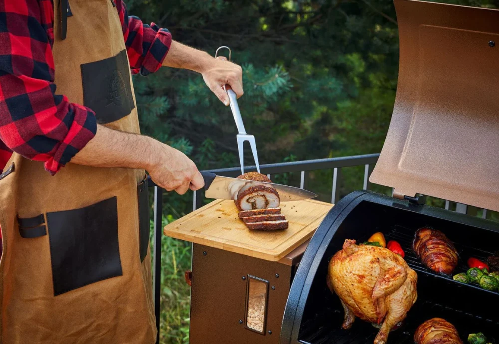 wood pellet grill and smoker combo